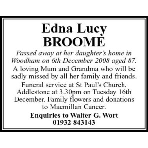 Photo of LUCY Edna