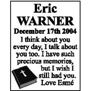 Photo of WARNER Eric