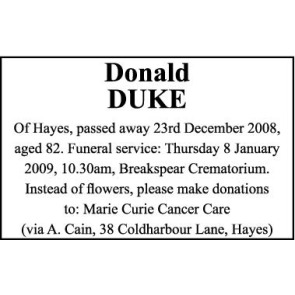 Photo of Donald