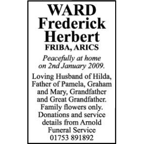 Photo of FREDERICK HERBERT Ward