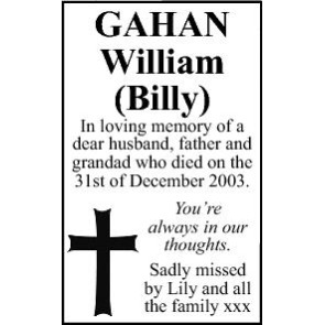 Photo of WILLIAM GAHAN