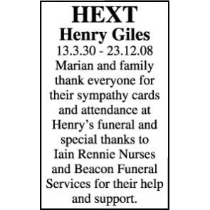 Photo of HENRY GILES Hext