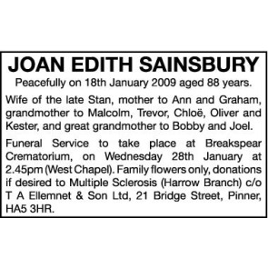 Photo of EDITH Joan