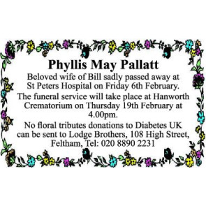 Photo of MAY Phyllis