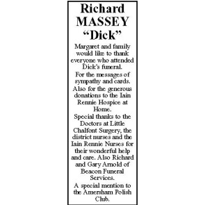 Photo of Richard (Dick) Massey