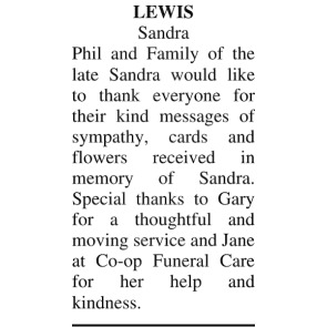 Photo of SANDRA PHIL LEWIS