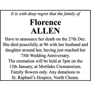 Photo of Florence Allen