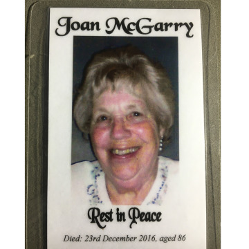 Photo of JOAN McGARRY