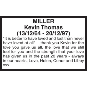 Photo of Kevin Thomas MILLER