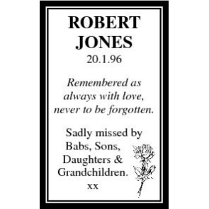 Photo of JONES ROBERT