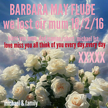 Tribute photo for Barbara FLUDE