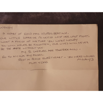 Notice Gallery for Wendy GEDDES