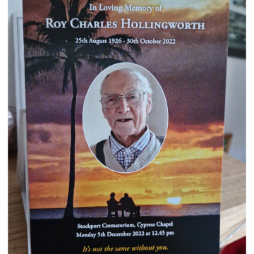 Photo of Roy Charles HOLLINGWORTH
