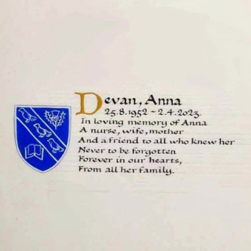 Notice Gallery for Anna DEVAN