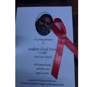 Notice Gallery for Andrew Lloyd DAVIES