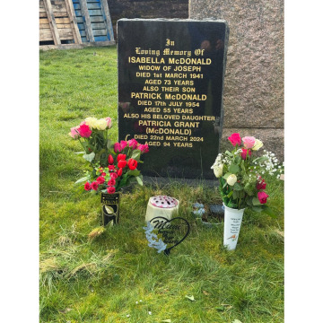 Notice Gallery for Patricia GRANT