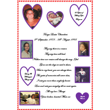 Notice Gallery for Tanya Louise CHAMBERS