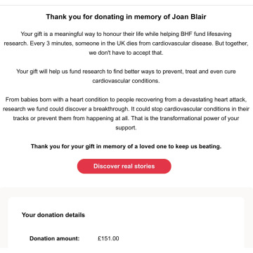 Notice Gallery for Joan Margaret BLAIR