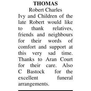 Photo of ROBERT CHARLES THOMAS